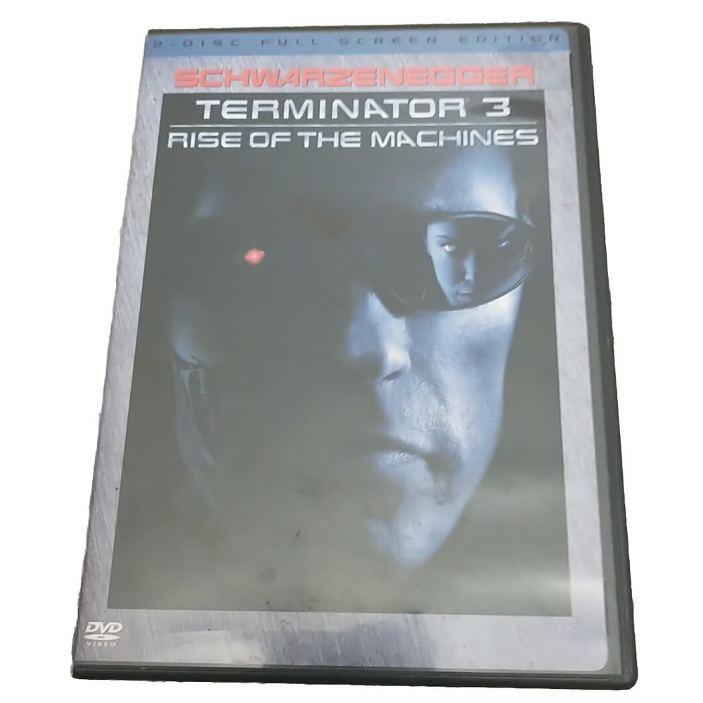 Terminator 3: Rise of the Machines (DVD, 2003, 2-Disc Set) Full Screen Edition